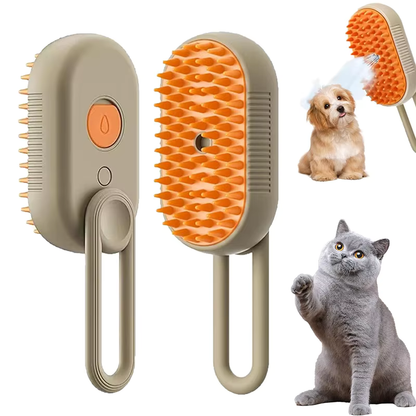 Elimina el pelo y quita el estrés a tu mascota en segundos – LuxePet™ Cepillo a Vapor